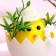 Easter decor "chicken in a hat" 10 × 10 × 14.5 cm