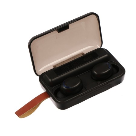 Headphones F9-5 VBT 1.28, wireless, vacuum, waterproof, BT 5.0, 800 mAh, black-4