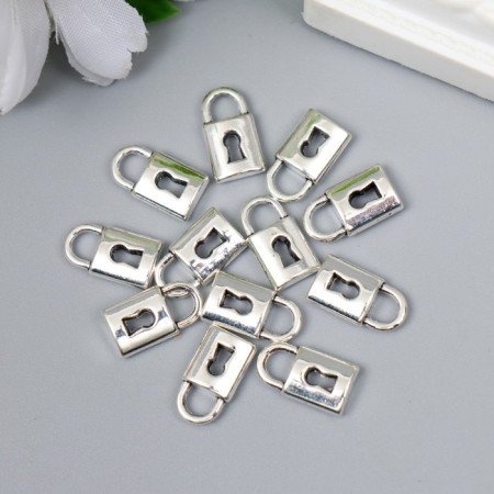Decor for creativity Metal "Naughty Castle" silver 5017M009 1.4x0.8 cm-1