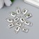 Decor for creativity Metal "Naughty Castle" silver 5017M009 1.4x0.8 cm