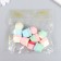 PVC Creativity Decor "Cupcake" set of 20 pcs 1.1x1.1x1.9 cm