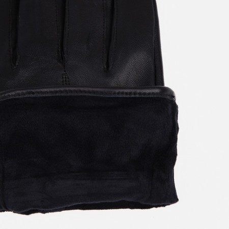 Gloves male, dimensionless, with insulation, black color-2