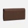 Women's wallet on magnets, brown color