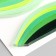 Strips for quilling 100 stripes density 120 grams "Green gradient" w. 0.5 cm dl. 39 cm