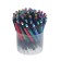 Balloon handle Calligrata, automatic, 0.5 mm, with a rubber holder, blue rod, mix