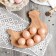 ADELICA Eggs "Ryaba", 6 departments, 20 × 25 × 1.8 cm, array of birch