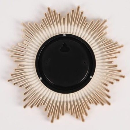 Wall mirror "stripes", D mirror surface 11 cm, golden color-3