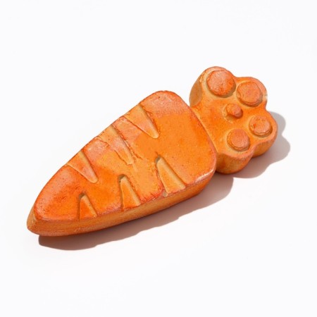 Mineral Stone "Pig" for rodents, carrots, 35 g-3
