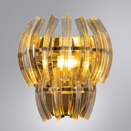 Wall lamp Arte Lamp Ella A1054AP-1GO, E14, 40 W, 25x16x27 cm, golden-3
