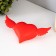 Night -hearted heart with wings LED red 7x14.3x3.8 cm Risalux
