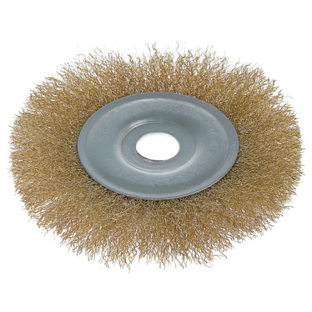 Metal brush for ushm scrap, flat, landing 22 mm, 150 mm