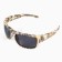 Polarizing floating trackers Dark Camo in a case, Grey lenses