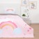 Baby Broadcast and pillowcase Ethel 1.5 joint venture "Pink Unicorn", 145x210 cm, 40x60 cm, microfiber