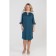 Female dress, size 56, turquoise color