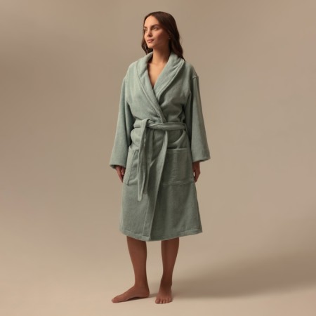 Tainted female dressing room SL Home: Basic "Azzura", size XL, 100% cotton, 420 g/m2-4