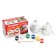 Christmas balls for coloring for the New Year "Cars", D = 5.5 cm, 2 pcs, paints, a set for creativity