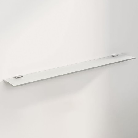 Glass shelf domino, 12x90 cm, matte