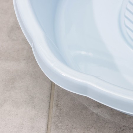 Round pelvis for washing "hostess", 10 l, color mix-3