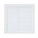 Ventilation grate "Cosmetic" L185, 185 x 185 mm, with a grid, inexhaustible