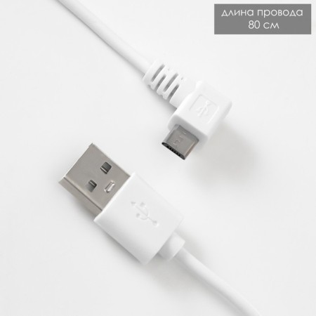 Antistress nightlight "Kurochka" LED USB AKB White 9x14.3x17 cm Risalux-14