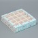 Box for sweets, confectionery packaging, 16 cells, “best educator” 17.7 x 17.7 x 3.8 cm