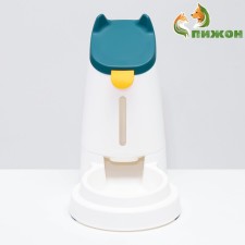 Автокормушка 3,8 л, нескользящие ножки, белая