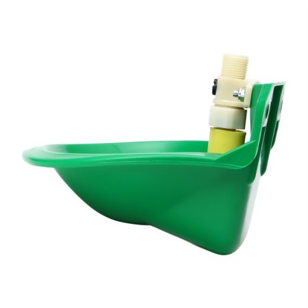 Chiper Chalice for cattle, pigs, goats, 17 × 18 × 7 cm, plastic, green, Greengo-1