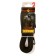 Kaponnoye Zononic leash with latex thread, 2 m x 2 cm, black