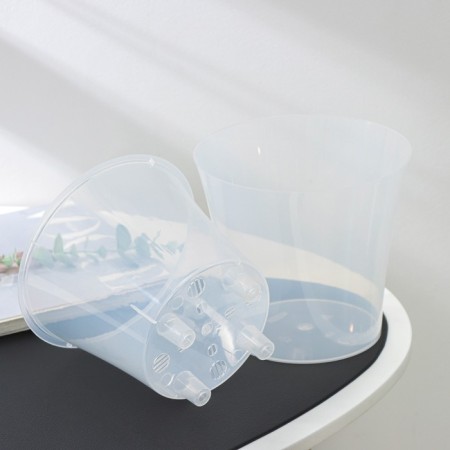 Kashpo for flowers with the insert "Arte", 2 l, the color is transparent-2
