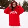 Female Hoods with the Ober Mist Cozy Style, Red, Size 42