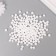 Decor for creativity Foam "Assorted balls" White set 10 grams