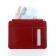 Busmaker leather, Textura, 8 cards, red color