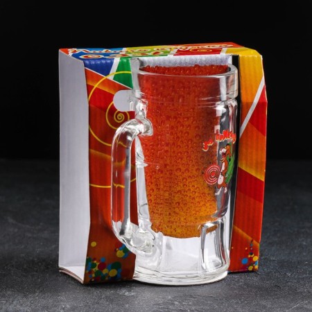 Podelist beer mug, 330 ml, MIX drawing-3