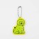 The reflective element "dog", bilateral, 4.3 × 6 cm, color mix