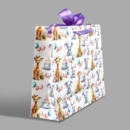 Package laminated with the belt "Gift", l 40 × 11.5 × 31 cm-2