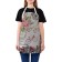 Apron of a kitchen with a photo print "Romance of Paris", adjustable, size OS
