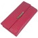 Pearl, 1 department for bills, for coins, for credit cards, pink color
