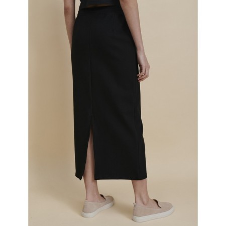 Women's skirt, size l, black color-2