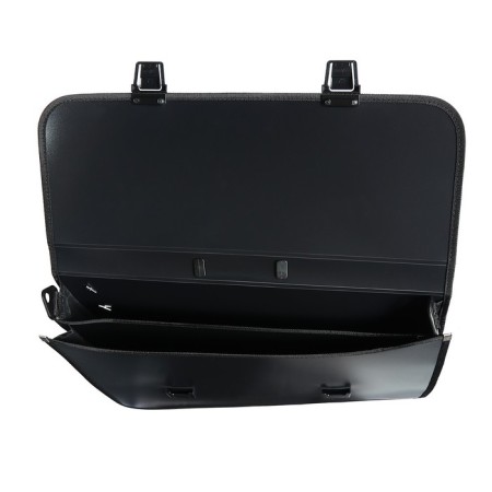 Folder with handles A3, 520 x 370 x 12mm, plastic, 2 compartments, shoulder belt, extensor 12 cm, Devente-5