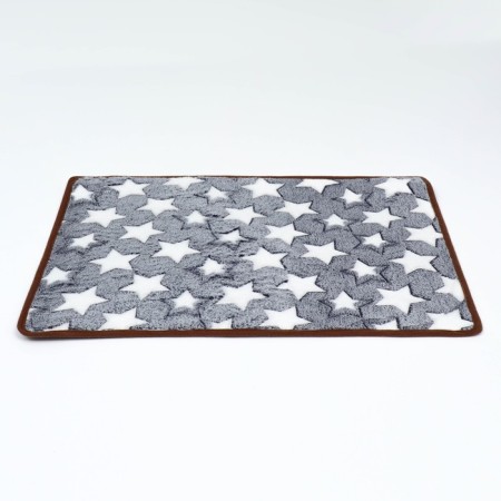 ALRUARE RAVING RASE, bilateral (fleece+rattan), 55 x 40 cm, gray-2