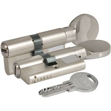 Цилиндровый механизм KALE 164 SM/90, 35х10х45 мм, с вертушкой, цвет никель