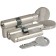 Kale 164 SM/90, 35x10x45 mm cylinder mechanism, with a turntable, nickel color