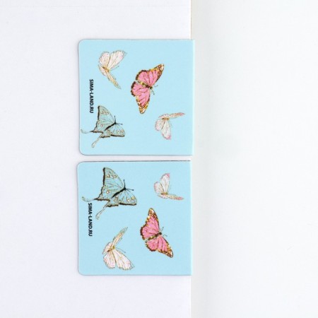 Gift set: notebook and magnetic bookmarks 2 pcs. "Cutie"-10