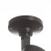 Rum Lamp GU10 10W black and gold 8x18x14 cm