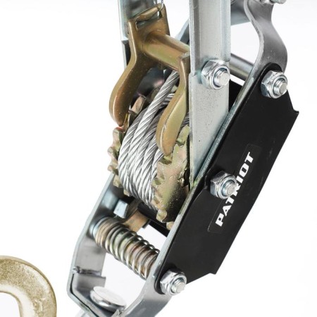 Manual winches Patriot WH 4000R, lever, cable 3 m, force 4000 kg-4