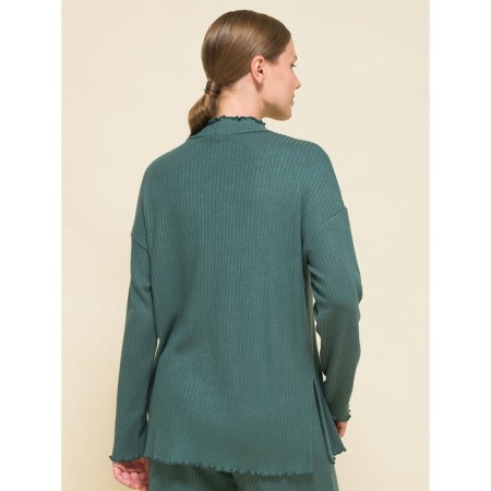 Women's longing, size 42, green color-3