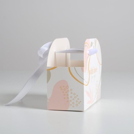 Carriage for flowers folding "With love for you", 17 × 13 × 7 cm-3