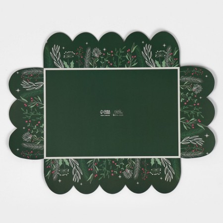 Gift box with PVC lid "Fairytale", 20 x 30 x 8 cm, New Year-8