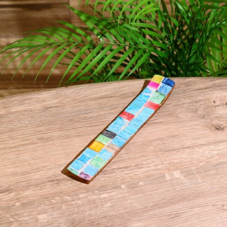 Standing for incense, bone, 25 cm, mix-7