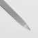 Metal file for nails, 15 cm, white color, s426
